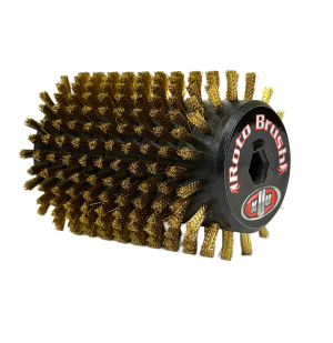 BRASS .10 x 6mm - structure base (Criss -cross/Diamond or Straight pattern), cleans base of dirt & old waxes. Use @ 700 r.p.m. 100mm width