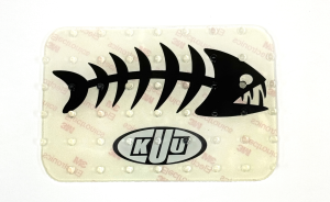 SNBD Traction Pad Rectangle - KILLER FISH-BONE ea. Retail Pkg.
