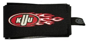 DELUXE SKI STRAP w/ 2" Deluxe Rubber Divider- Bulk BLACK Ea.