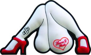 3-D Stomp Pad - HOT LEGS (1pc.) Retail Pkg.