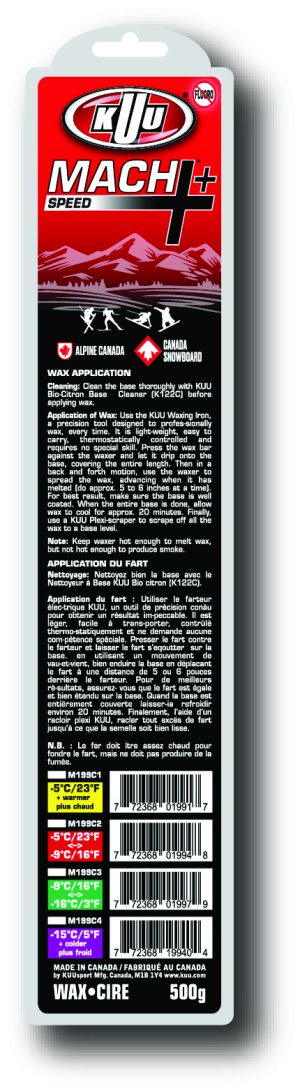 MACH+ SPEED - Moist (-5c & warmer) 500g yellow