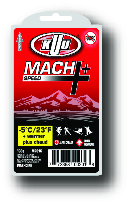 MACH+ SPEED - Moist (-5c & warmer) 130g yellow