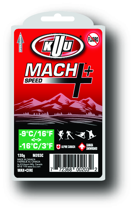 MACH+ SPEED - Cold (-9c to -16c) 130g green