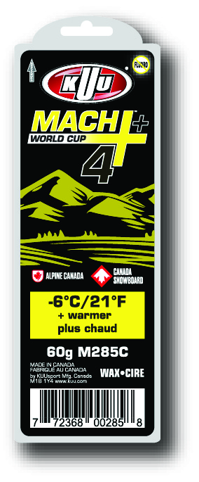 MACH 4+ WORLD CUP YELLOW - Moist (-6c & Warmer) 60g