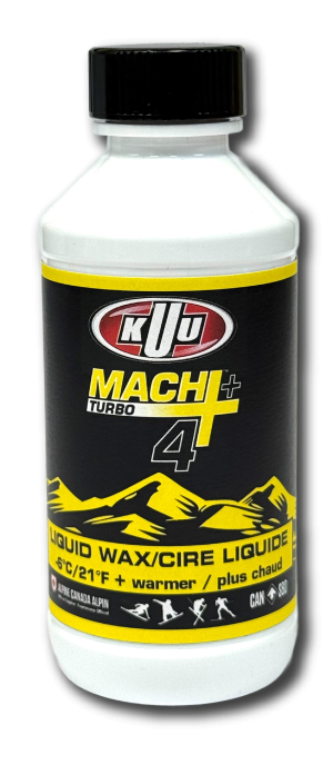 NEW MACH 4+ TURBO LIQUID WAX - Moist (-6c & Warmer) 100ml